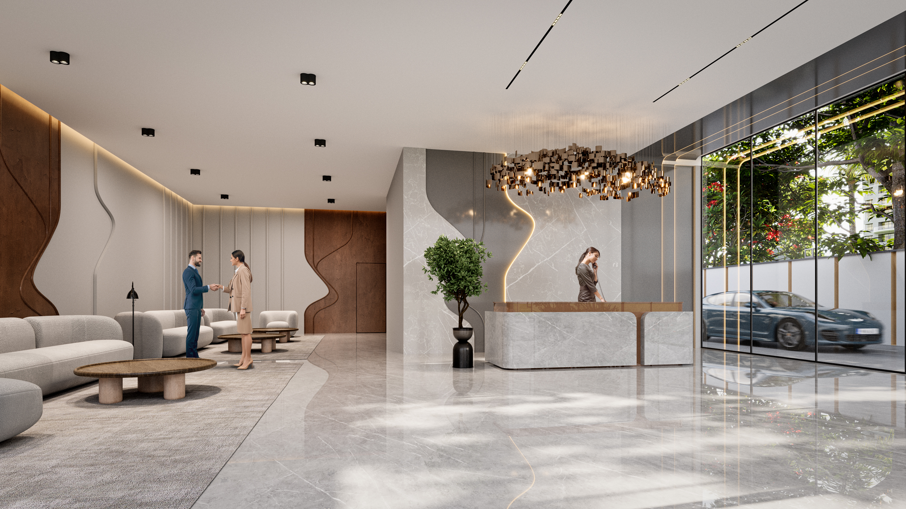 Krishna Kunj 360 Lobby